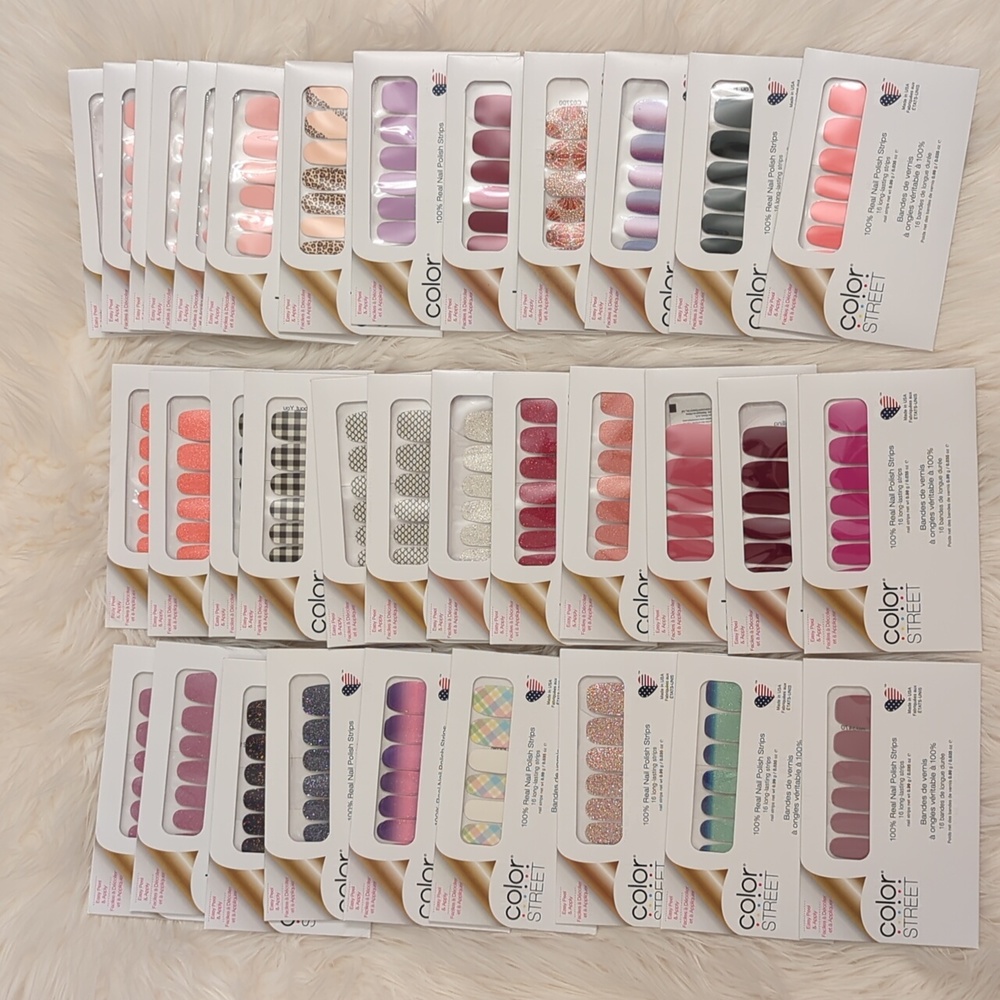 Color Street Lot - 34 sealed packs
